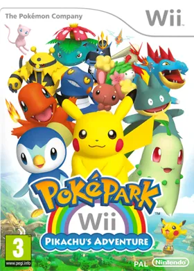 PokePark Wii- Pikachus Adventure box cover front